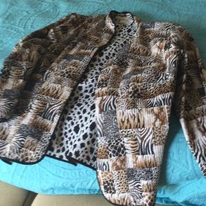 Alfred Dunner reversible jacket